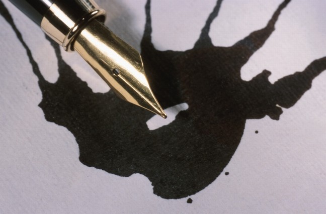 How to remove ink stains