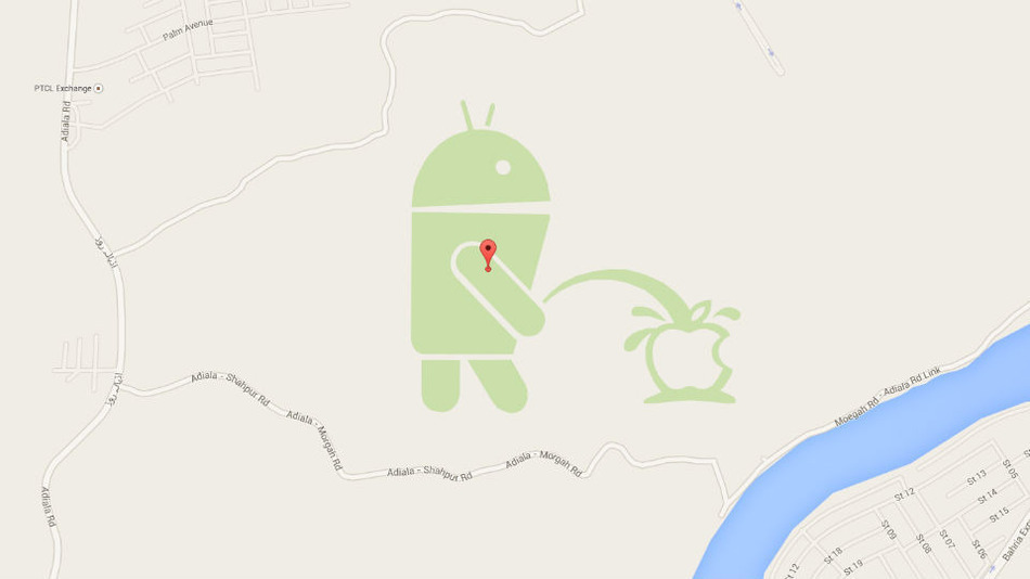 Google temporarily shutters Map Maker after that peeing Android incident